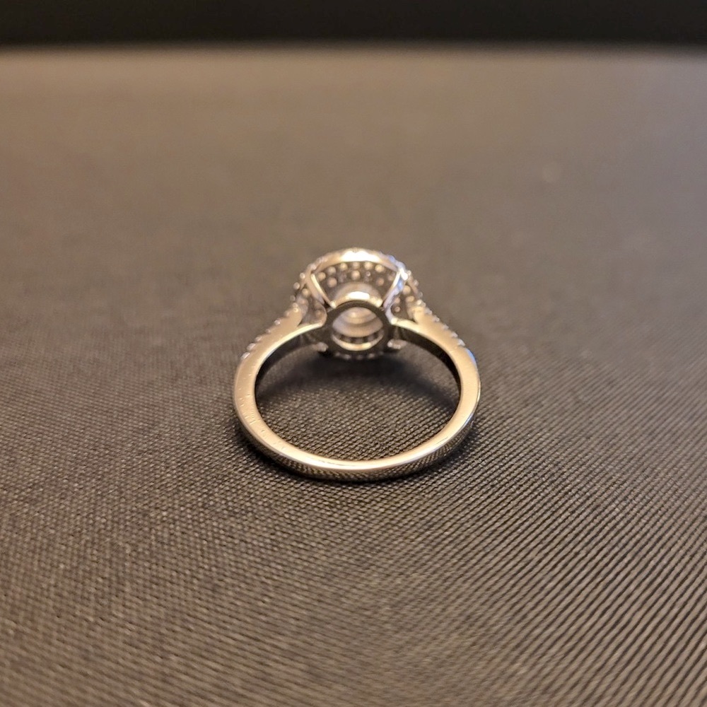 Cubic Zirconia Round Ring - Picture 6 of 7